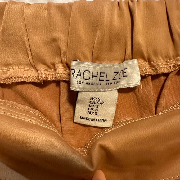 ‼️SOLD‼️ 🧡Rachel Zoe Satin Pleated Cargo Pants - NWOT - Size: Small - Picture 4 of 4